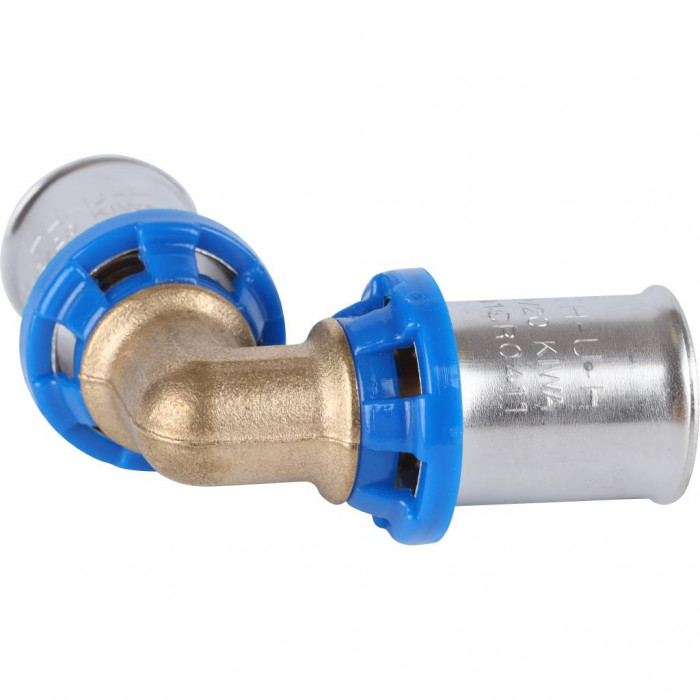 APE Угольник 90° 16х16 для металлопластиковых труб прессовой