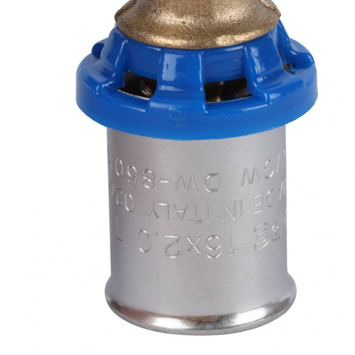 APE Угольник 90° 16х16 для металлопластиковых труб прессовой