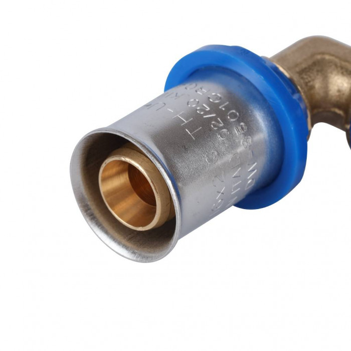 APE Угольник 90° 16х16 для металлопластиковых труб прессовой