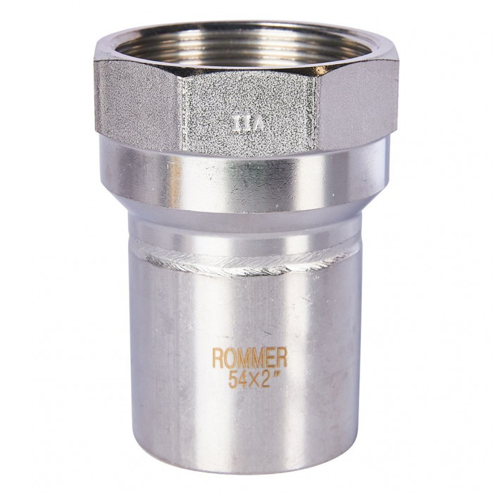 ROMMER RSS-0023-000542 Вставка переходная НПр-ВР, 54х2, из нержавеющей стали прессовой