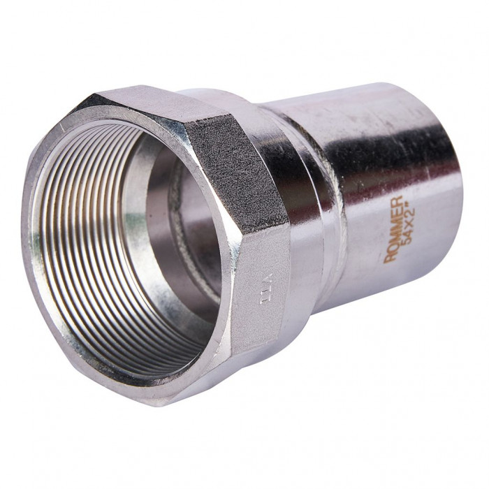 ROMMER RSS-0023-000542 Вставка переходная НПр-ВР, 54х2, из нержавеющей стали прессовой