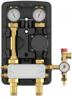 Насосная группа Meibes MeiFlow TOP S UC-SD DN25 с теплообменником 30 пластин, без насоса