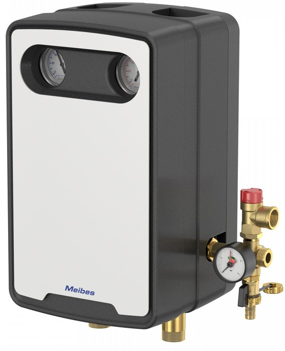 Насосная группа Meibes MeiFlow TOP S UC-SD DN25 с теплообменником 30 пластин, без насоса