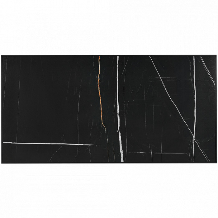 SCT-00BB-012060 STOUT отопительная панель BLACK STONE SCT 120*60 черный гранит / черный корпус