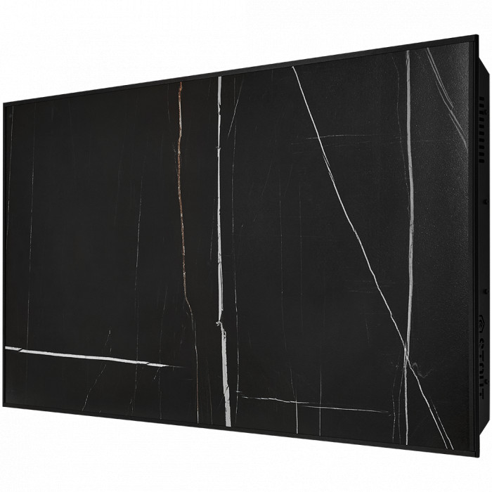 SCT-00BB-012060 STOUT отопительная панель BLACK STONE SCT 120*60 черный гранит / черный корпус
