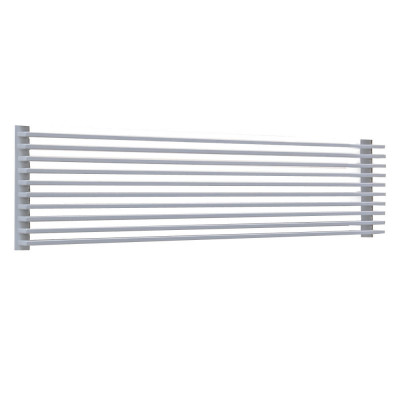 Стальной трубчатый радиатор KZTO (КЗТО) Параллели Г1-1750-10 шаг 25мм, 10 секций, нижнее подключение