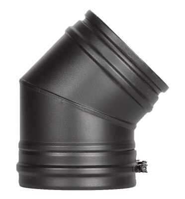 Отвод 45° д. 350 PM25 (Чер.)