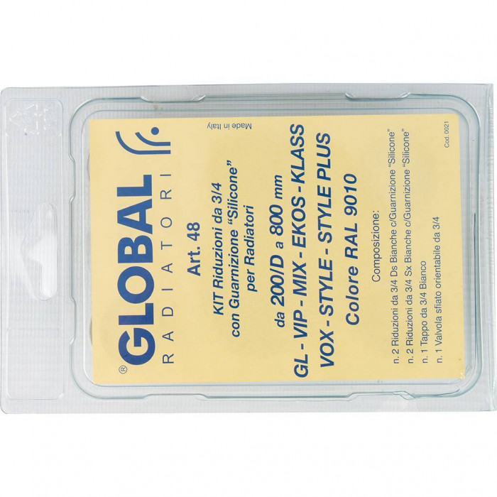 Присоединительный набор Global KIT 3/4 для радиатора A048KIT3/410