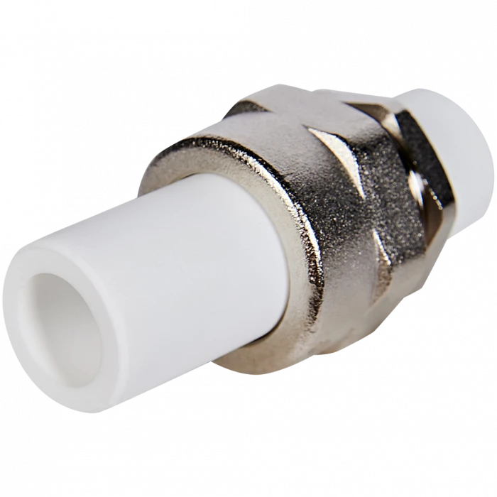 Соединение разъемное комбинированное Pro Aqua d=25-1 PP-R Белое
