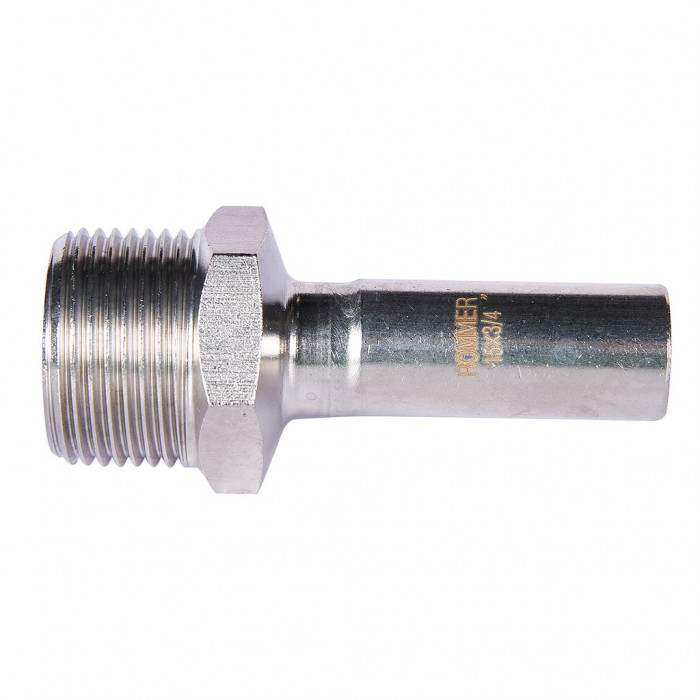 ROMMER RSS-0024-001534 Вставка переходная НПр-НР, 15х3/4, из нержавеющей стали прессовой