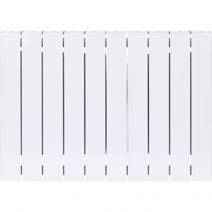 Биметаллический радиатор RIFAR SUPReMO 500, 10 секций, боковое подключение, белый