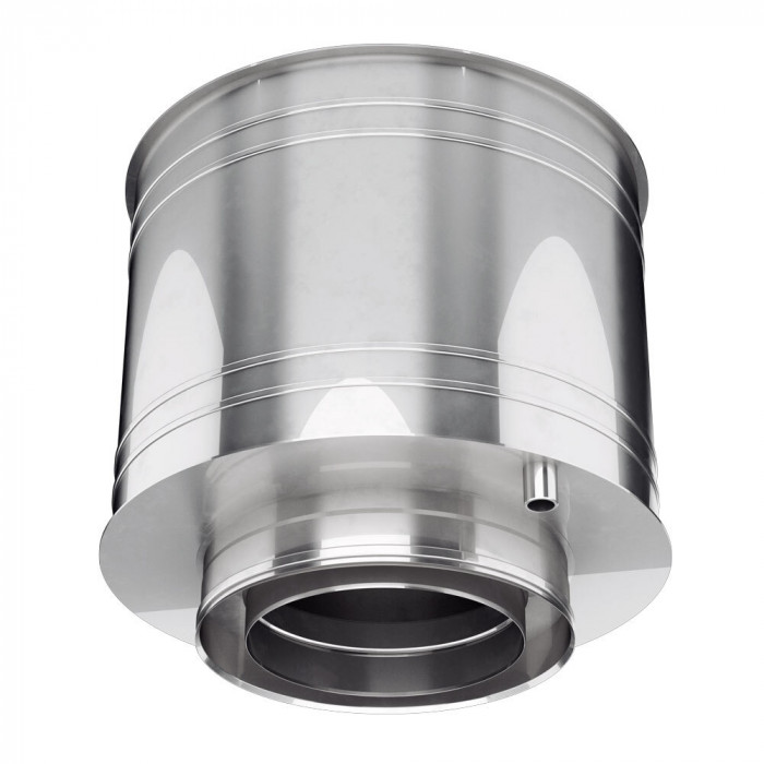 Шумоглушитель D300/400, AISI 321/304 (Вулкан)