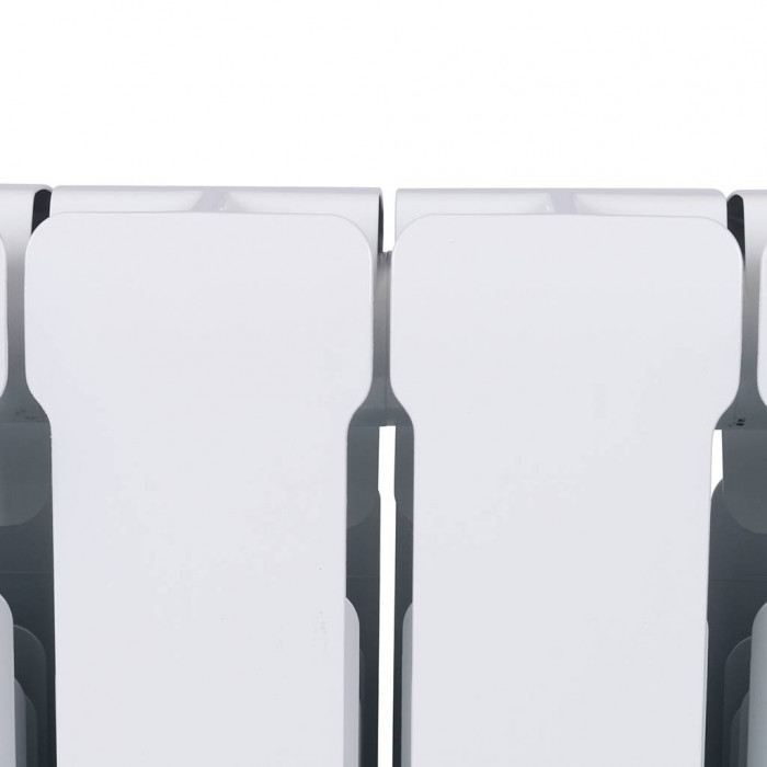 Биметаллический радиатор RIFAR BASE 350, 14 секций, боковое подключение, белый