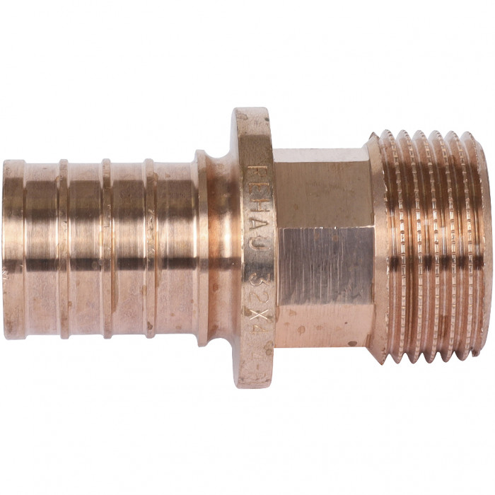 REHAU RAUTITAN Фитинги Переходник с наружной резьбой 32-R 1 RX+ для труб из сшит полиэтил аксиальный