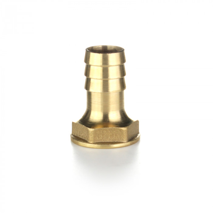 Штуцер, В 1/2"×14 мм, латунь