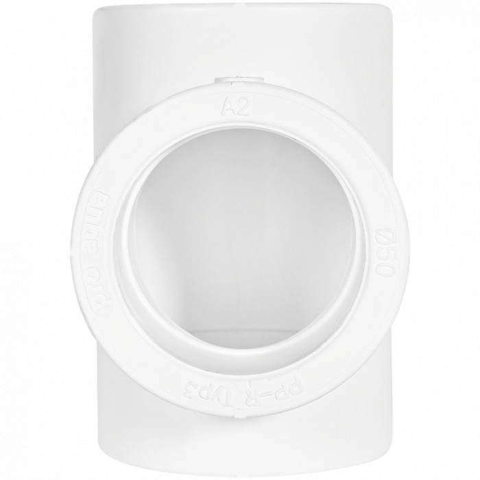 Pro Aqua PA14016P Pro Aqua d= 50 PP-R Тройник Белый