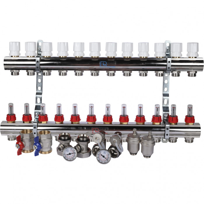 Коллекторная группа с расходомерами LUXOR CD 473M/12