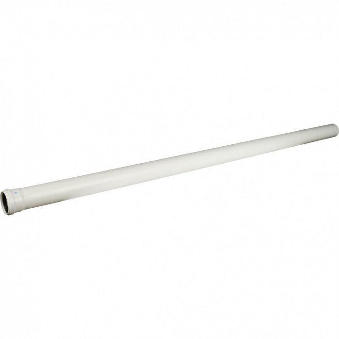 SCA-8080-0020001 STOUT Элемент дымохода конденсац. труба  2000 мм DN80 м/п PP-FE