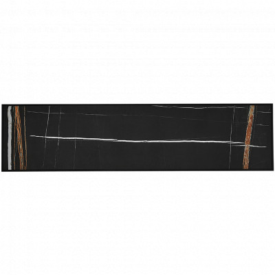 SCT-00BB-012030 STOUT отопительная панель BLACK STONE SCT 120*30 черный гранит / черный корпус