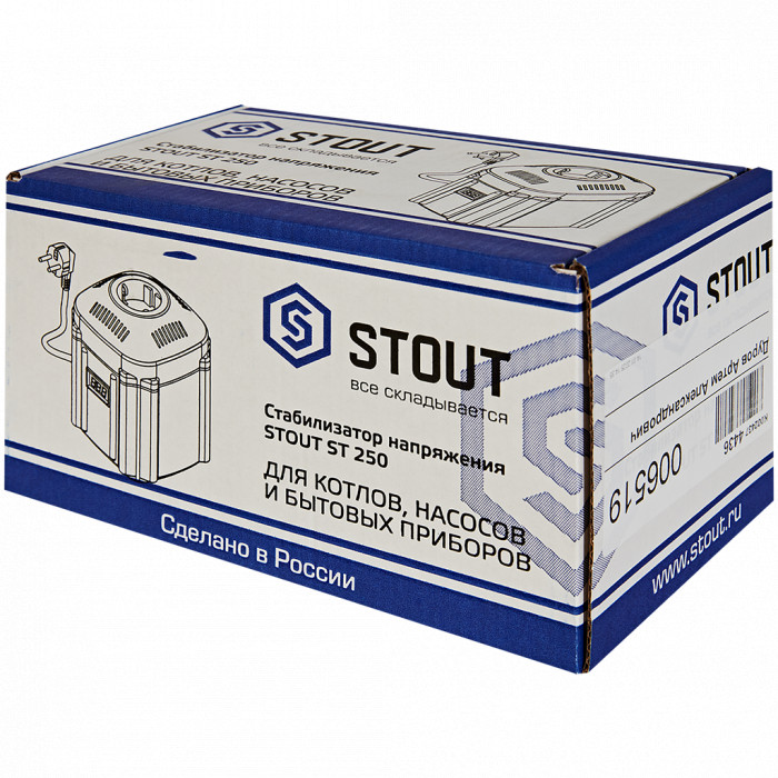 STOUT SST-0001-000250 STOUT Стабилизатор сетевого напряжения STOUT ST 250