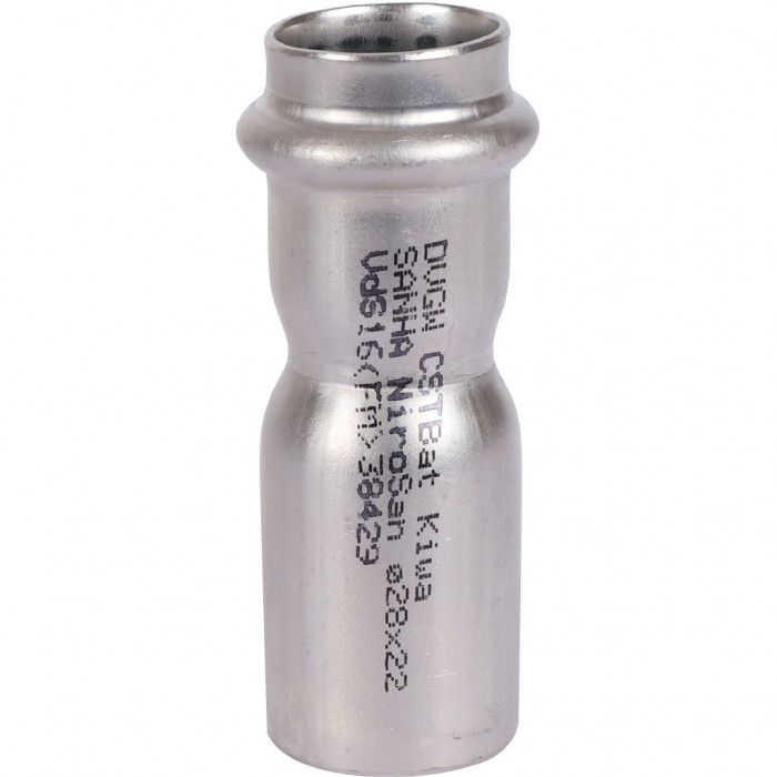 Sanha 9243 пресс-фит. нерж.сталь, ниппель ВПр-НПр, 28ax22