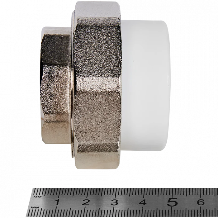 Муфта комбинированная Pro Aqua d=40-1.1/4 PP-R разъемная (американка) ВР Белая