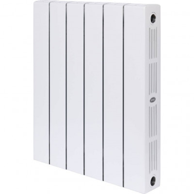 Биметаллический радиатор RIFAR SUPReMO 500, 6 секций, боковое подключение, белый