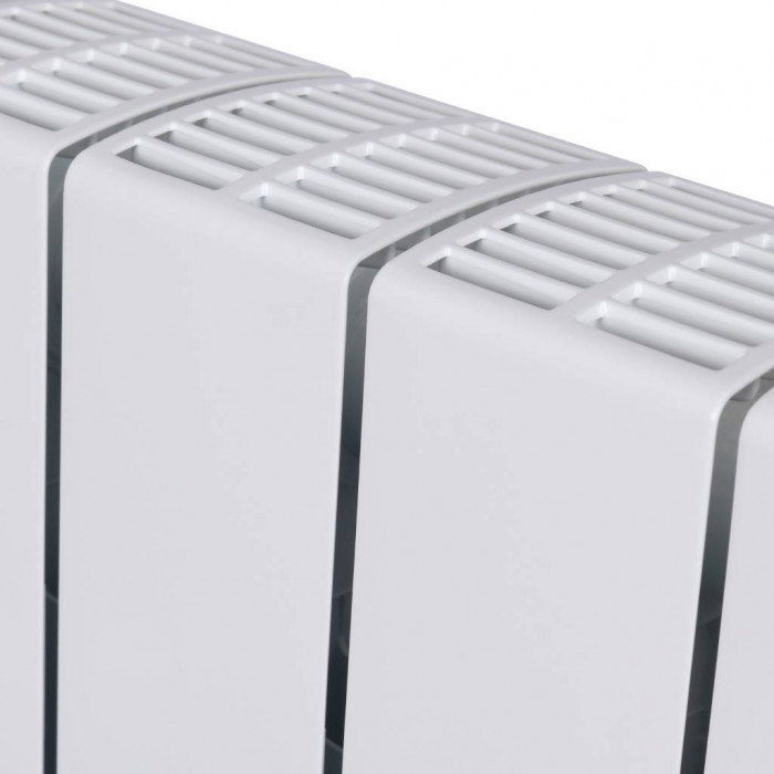 Биметаллический радиатор RIFAR SUPReMO 500, 6 секций, боковое подключение, белый