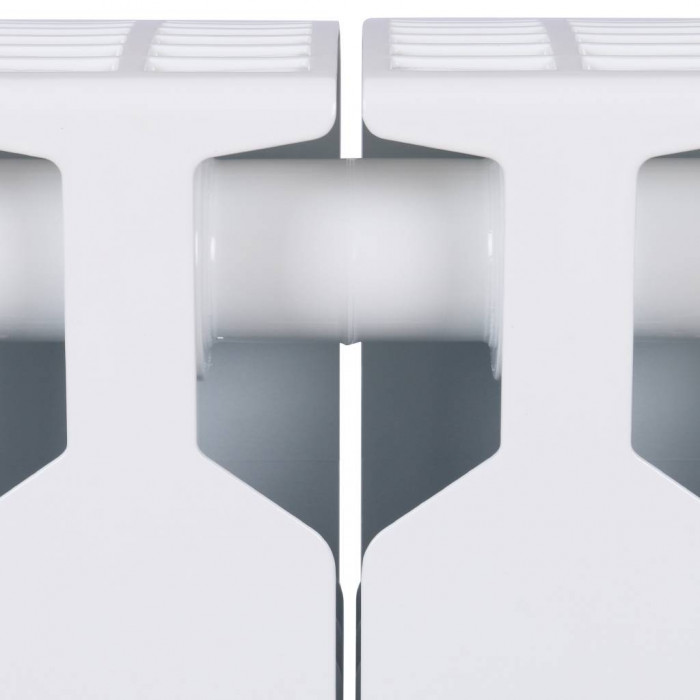 Биметаллический радиатор RIFAR SUPReMO 500, 6 секций, боковое подключение, белый