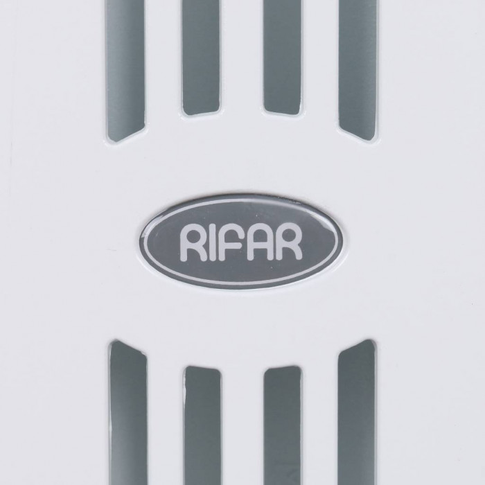 Биметаллический радиатор RIFAR SUPReMO 500, 6 секций, боковое подключение, белый