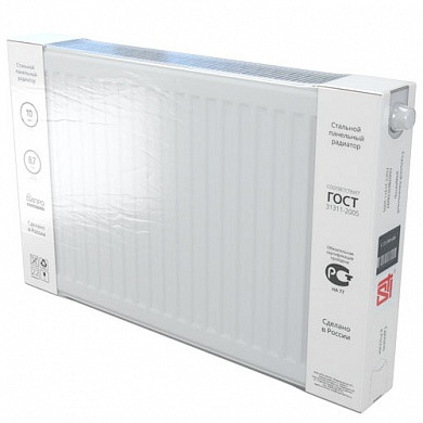 Стальной панельный радиатор STI Ventil Compact 22-500-800, боковое подключение