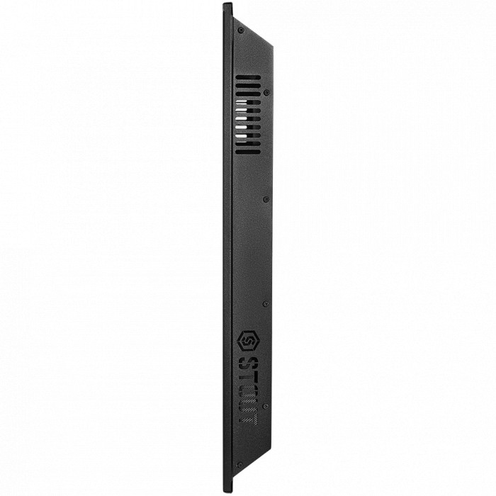 SCT-00WB-012060 STOUT отопительная панель WHITE STONE SCT 120*60 белый гранит / черный корпус