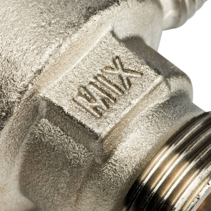 STOUT Термостатический смесительный клапан для систем отопления и ГВС 3/4" НР 30-65°С KV 1,8