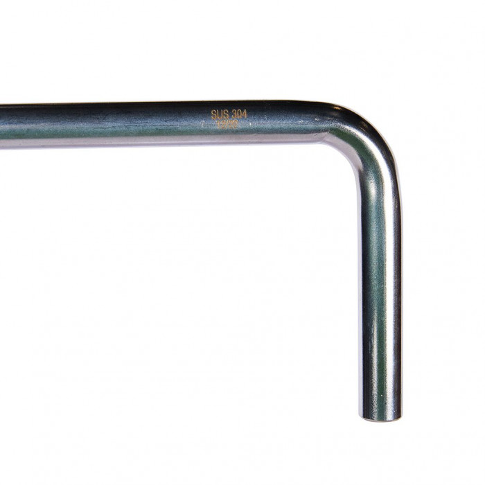 ROMMER RSS-0008-015100 ROMMER Отвод безраструбный 90° НПр-НПр, 15х100х600, из нержавеющей стали прессовой