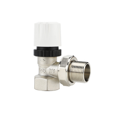 Термостатический клапан (терморегулятор) Varmega VM10403, 3/4&quot;, угловой