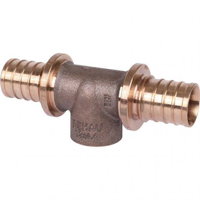 REHAU RAUTITAN Фитинги Тройник с внутр. резьбой на боков. проходе 32-Rp 3/4-32 RX+ для труб из сшитого полиэтилена аксиальный