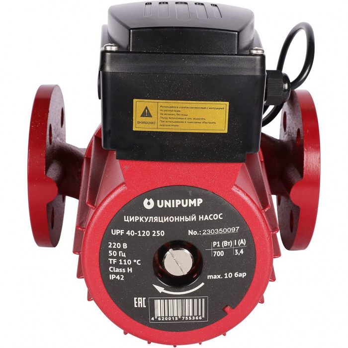Насос циркуляционный UNIPUMP UPF 40-120 250