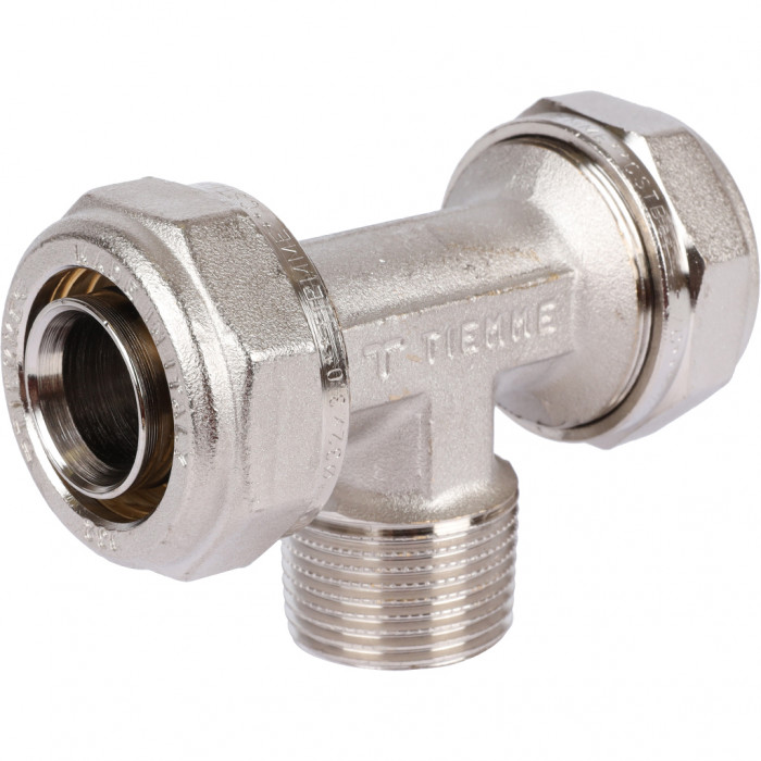 Тройник TIEMME с наружной резьбой (32х3.0х1)