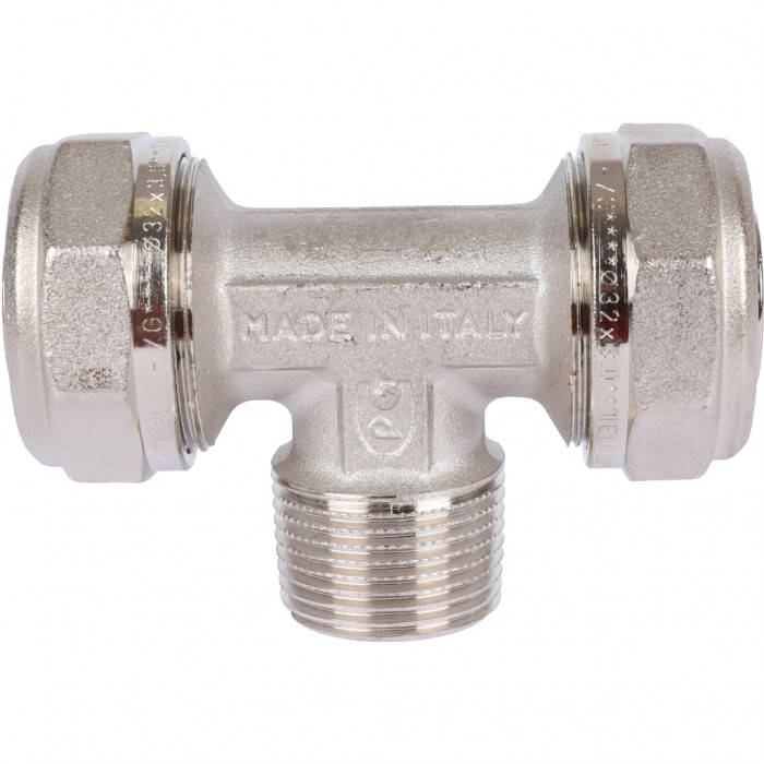 Тройник TIEMME с наружной резьбой (32х3.0х1)