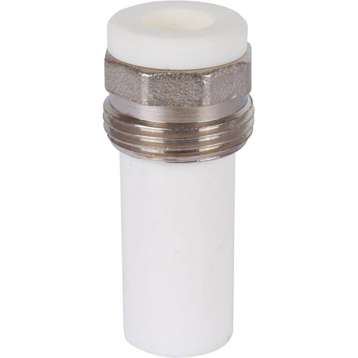 Kalde Штуцер с гайкой наружная резьба для полипропиленовых труб 20х3/4