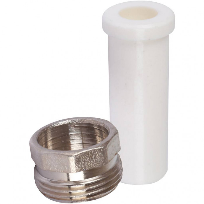 Kalde Штуцер с гайкой наружная резьба для полипропиленовых труб 20х3/4