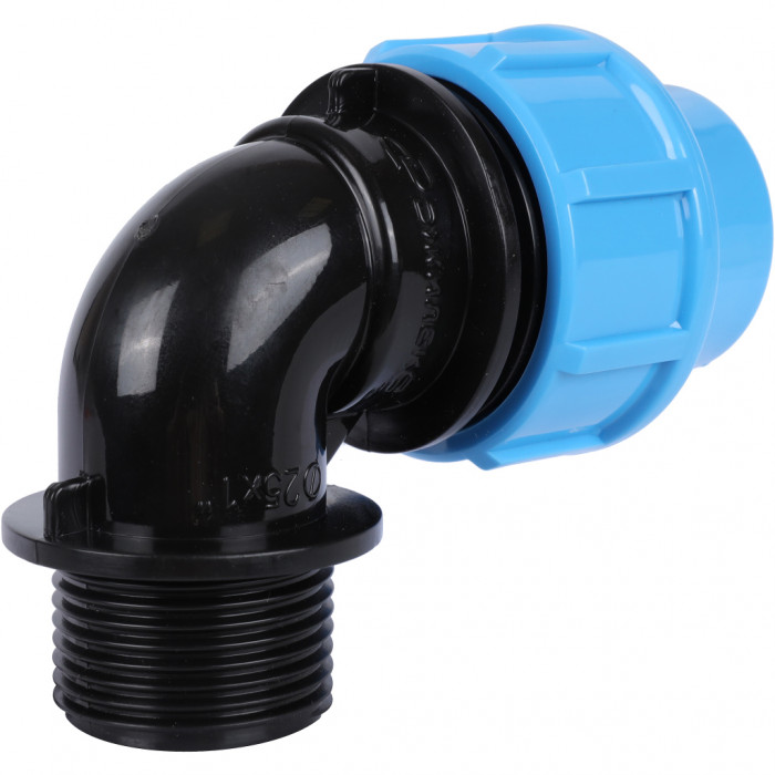 Отвод Джилекс с наружной трубной резьбой 25х1