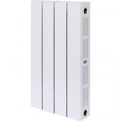Биметаллический радиатор RIFAR SUPReMO 500, 4 секций, боковое подключение, белый
