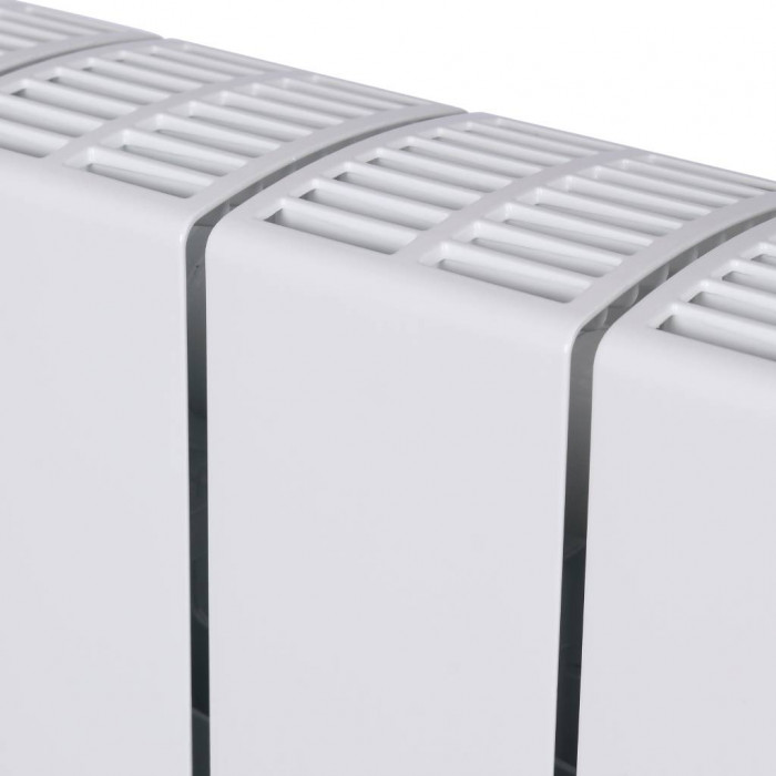 Биметаллический радиатор RIFAR SUPReMO 500, 4 секций, боковое подключение, белый