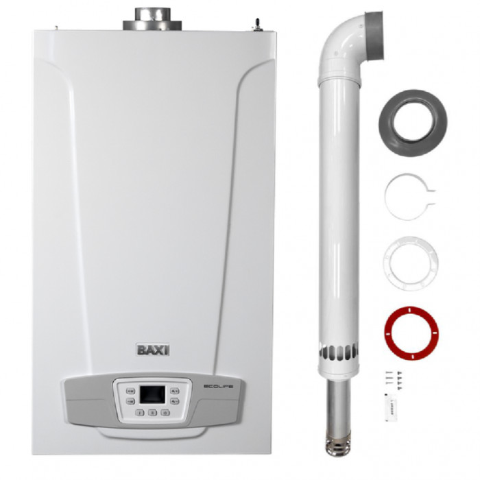 Настенный газовый котел Baxi ECO Life 1.14F, конденсационный, одноконтурный