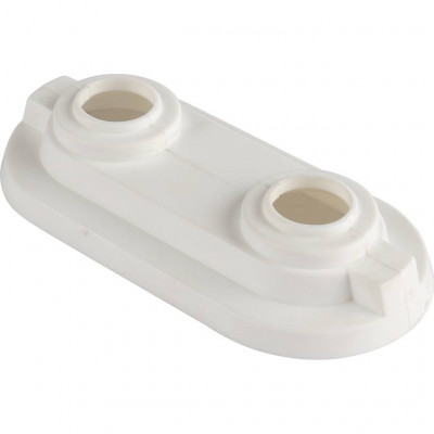 Декоративная накладка REHAU для 2 мет. трубок Дн 15мм (12686741001)