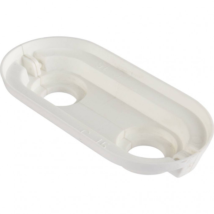 Декоративная накладка REHAU для 2 мет. трубок Дн 15мм (12686741001)