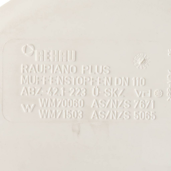 11214741003(11214741002)(11214741001) REHAU RAUPIANO Заглушка 110