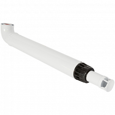 ROMMER RCA-6010-251000 Комплект дымохода АНТИЛЕД УНИВЕРСАЛЬНЫЙ 60/100 - 1000мм (кроме Immergas и Navien Deluxe 75/100 )