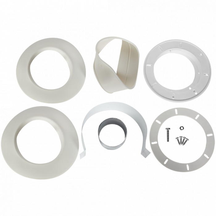 ROMMER RCA-6010-251000 Комплект дымохода АНТИЛЕД УНИВЕРСАЛЬНЫЙ 60/100 - 1000мм (кроме Immergas и Navien Deluxe 75/100 )